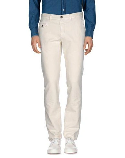 Incotex Casual Trousers In Ivory