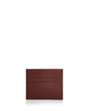 LONGCHAMP LE FOULONNE LEATHER CARD CASE,L3219021945