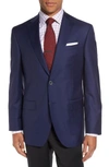 DAVID DONAHUE 'CONNOR' CLASSIC FIT SOLID WOOL SPORT COAT,DD262130 472