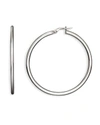 Roberto Coin 18k White Gold Hoop Earrings