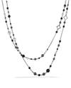 DAVID YURMAN DY ELEMENTS CHAIN NECKLACE WITH BLACK ONYX & HEMATINE,N09519 SBHBOHE48