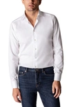 Eton Contrast Contemporary-fit Cotton Dress Shirt In White