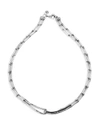 JOHN HARDY STERLING SILVER BAMBOO NECKLACE, 17,NB58130X16