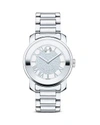 MOVADO LUXE STAINLESS STEEL WATCH, 32MM,3600254