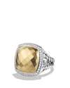 DAVID YURMAN ALBION RING WITH DIAMONDS AND GOLD,R12274DS8AGGDI7
