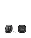 DAVID YURMAN PETITE ALBION EARRINGS WITH BLACK DIAMONDS,E11537DSBABD