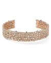 ALEXIS BITTAR CRYSTAL PAVE ACCENT CUFF,AB73B036