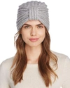 ROSIE SUGDEN KNIT CASHMERE TURBAN HAT,80047972TURBAN