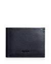 Shinola Slim Bifold Leather Wallet In Ocean