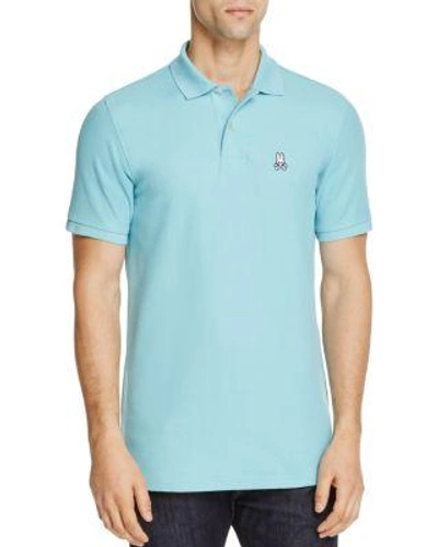 Psycho Bunny Short Sleeve Regular Fit Polo Shirt In Whipple Blue