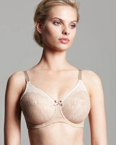 Wacoal Retro Chic Full Figure Unlined Underwire Bra In Neutral