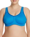 Wacoal Sport High-impact Underwire Bra 855170 In Indigo Blue