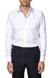 Eton Contrast Contemporary-fit Cotton Dress Shirt In White