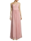NICOLE MILLER POINTED STRAPLESS GOWN,0400095157993