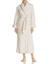 Natori Long Plush Robe In Alabaster