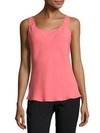 LAFAYETTE 148 Bias-Cut Silk Tank,0400089664014