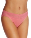 Natori Bliss Perfection V-kini Briefs (one Size) In Rose Glow