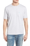 Tommy Bahama Bali Beach Crewneck T-shirt In Zinc Gray Heather