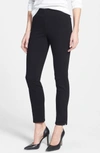 Nydj Petites Alina Pull-on Ankle Jeans In Black In Black