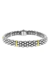 LAGOS CAVIAR ROPE BRACELET,05-80797-7.5DNU