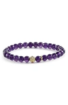 LAGOS CAVIAR ICON SEMIPRECIOUS STONE BRACELET,05-10262-AM