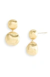 Marco Bicego Africa Collection 18k Yellow Gold Bead Drop Earrings In Gold
