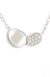 MARCO BICEGO LUNARIA PENDANT NECKLACE,CB1965 B W