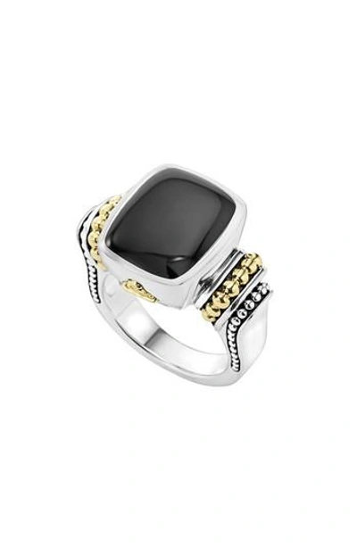 LAGOS LAGOS RITTENHOUSE MEDIUM SEMIPRECIOUS STONE RING,02-80562-B7