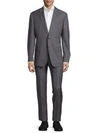 ARMANI COLLEZIONI Button-Front Wool Suit,0400095491381