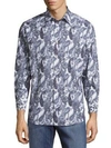ROBERT GRAHAM Printed Cotton Casual Button-Down Shirt,0400094359417