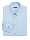 VERSACE Trend-Fit Cotton Dress Shirt,0400090491124