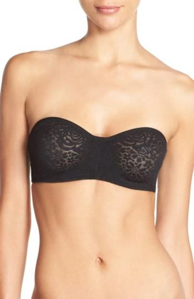WACOAL WACOAL HALO LACE UNDERWIRE STRAPLESS BRA,854205