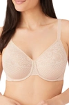 Wacoal Visual Effects Minimizer Lace Bra In Sand