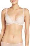 Natori Intimates Flora Contour Underwire Bra In Cameo Rose/ Cashmere