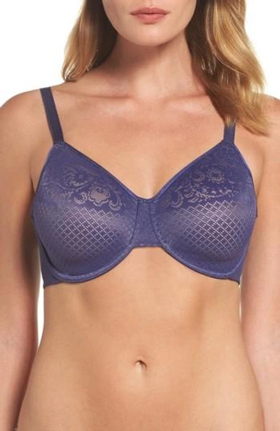 Wacoal Visual Effects Unlined Underwire Minimizer Bra In Astral Aura