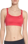 Brooks Moving Comfort 'fiona' Sports Bra In Dahlia