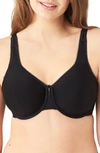Wacoal Basic Beauty Seamless Underwire Bra In Black