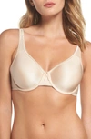 Wacoal Basic Beauty Full Figure Underwire Bra In Natural Nude In Natural Nude