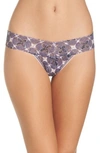 HANKY PANKY PINWHEEL LOW RISE THONG,1C1584