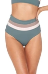 L*SPACE PORTIA REVERSIBLE COLORBLOCK BIKINI BOTTOMS,CBPSC18