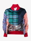 ESTEBAN CORTAZAR ESTEBAN CORTAZAR PATCHWORK BOMBER JACKET,P7C0312394029