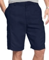 Tommy Bahama Men's Big & Tall Key Isles 9.5" Cargo Shorts, Created For Macy's In Blue Tahoe