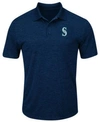 MAJESTIC MEN'S SEATTLE MARINERS FIRST HIT POLO SHIRT