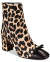 KATE SPADE KATE SPADE NEW YORK ORTON CHEETAH-PRINT BOOTIES