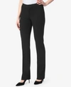 Nydj Sheri High Waist Slim Straight Jeans In Black