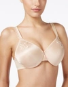Wacoal Slimline Seamless Underwire Minimizer Bra In Naturally Nude- Nude 01