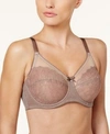 Wacoal Retro Chic Full-figure Underwire Bra 855186, Up To I Cup In Cappucino- Nude 03