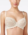 Wacoal Embrace Lace Underwired Bra In Nude/ivory- Nude 01