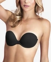 Fashion Forms Go Bare Ultimate Boost Self-adhesive Backless Strapless Push-up Bra In Black