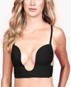 Fashion Forms Seamless U-plunge Wire-free Bra In Black